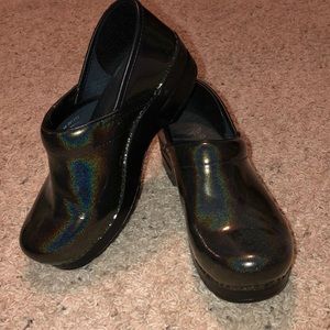 Sparkly Black Danskos